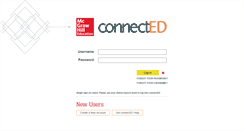 Desktop Screenshot of connected.mcgraw-hill.com